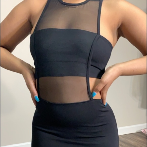 Fashion Nova Dresses & Skirts - Black mesh dress